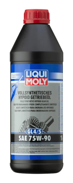 Liqui Moly Hypoid-Getriebeöl GL4/5 75W-90 Vollsynth. 1 Liter - 1024 -Liqui Moly 1024 01