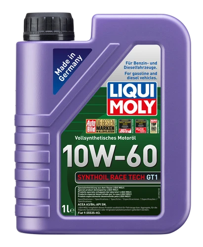 LIQUI MOLY Motoröl Synthoil Race Tech GT1 10W-60 5 LIQUI MOLY Motoröl Synthoil Race Tech GT1 10W-60 – Bild 3