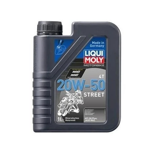 LIQUI MOLY Motoröl Motorbike 4T 20W-50 Street 3 LIQUI MOLY Motoröl Motorbike 4T 20W-50 Street
