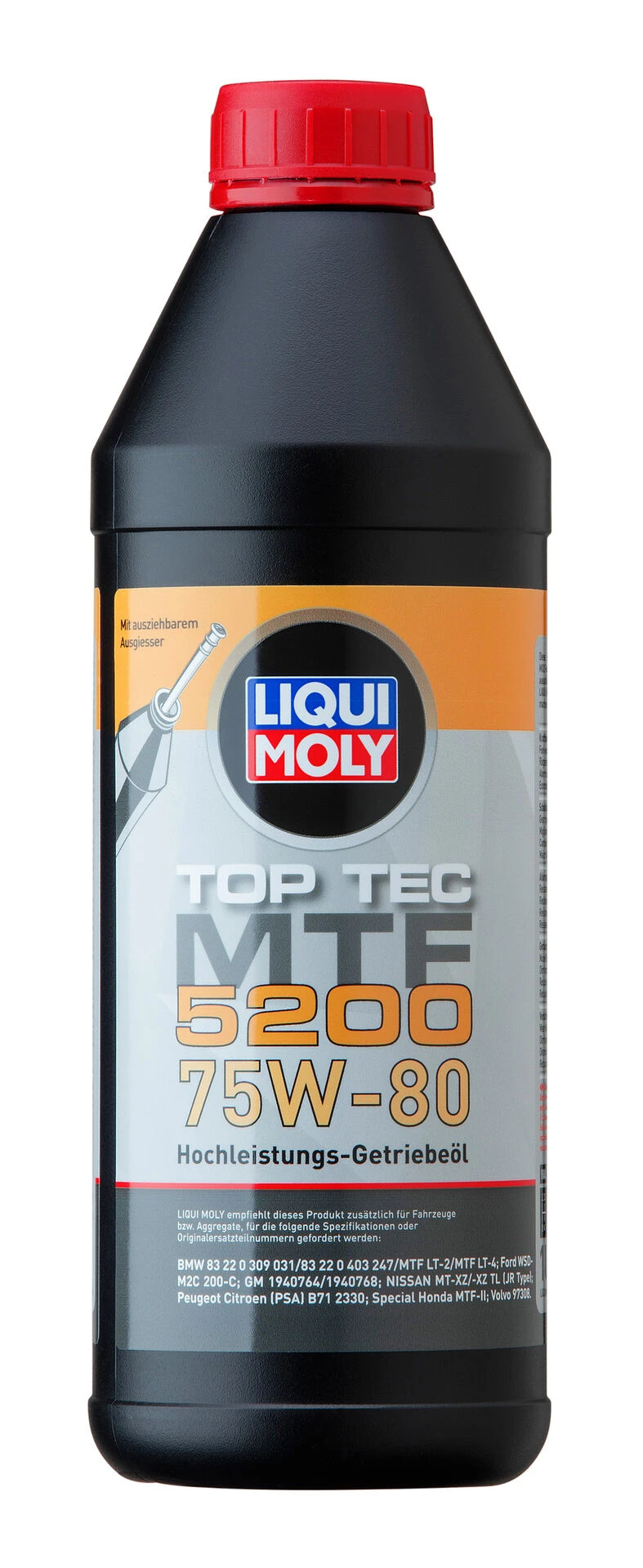 Liqui Moly Top Tec MTF 5200 Getriebeöl 75W-80 1 Liter - 20845 4 Liqui Moly Top Tec MTF 5200 Getriebeöl 75W-80 1 Liter - 20845 – Bild 2