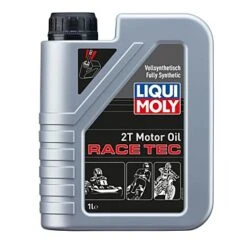 Liqui Moly Motorrad 2-Takt Motoroil Race Tec API TC ISO L-EGD JASO FD 1 Liter