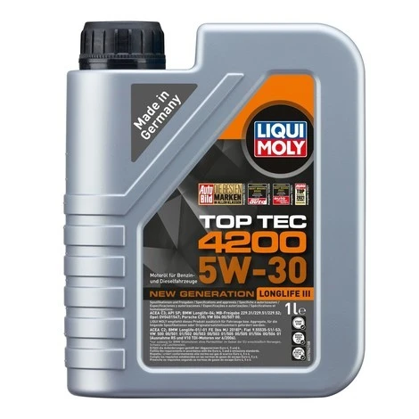 LIQUI MOLY Top Tec 4200 5W-30 3 LIQUI MOLY Top Tec 4200 5W-30