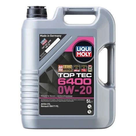 LIQUI MOLY Top Tec 6400 0W 20 3 LIQUI MOLY Top Tec 6400 0W 20