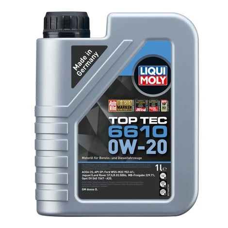 LIQUI MOLY Top Tec 6610 0W 20 3 LIQUI MOLY Top Tec 6610 0W 20
